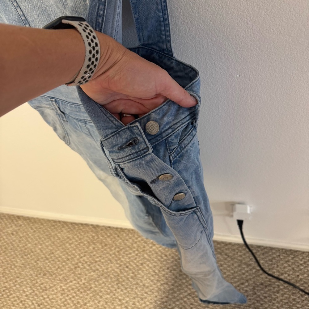 Level 99 Anthropologie Denim Overalls - Picture 5 of 8
